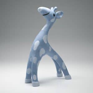 Giraffe as a cuddly toy for children